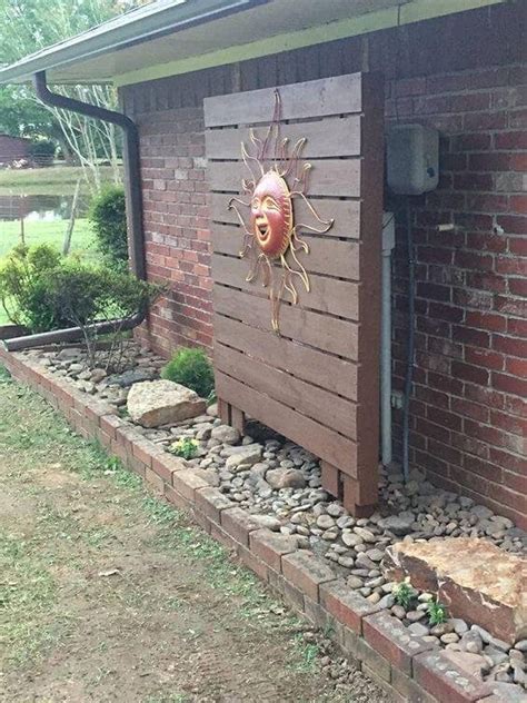 ideas to hide outdoor electrical box|how to hide utility boxes.